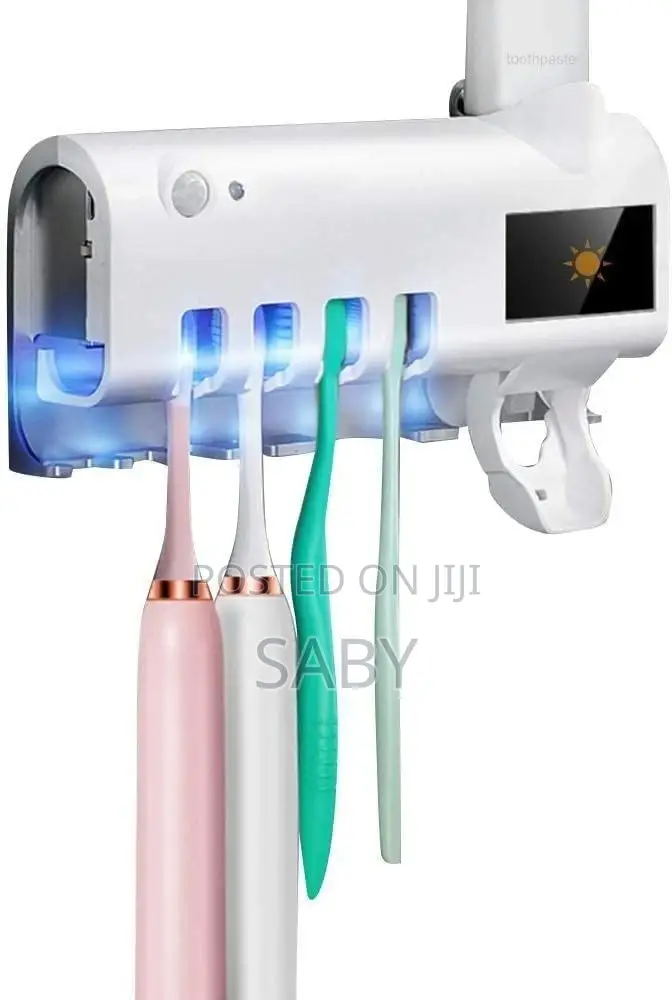Multi Functional Toothbrush Sterilizer Dispenser