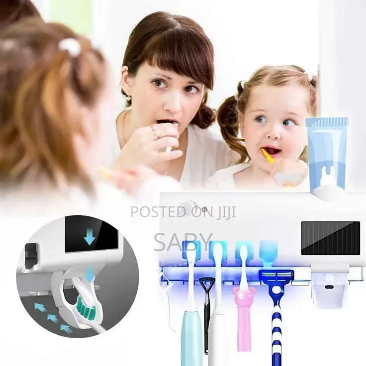 Multi Functional Toothbrush Sterilizer Dispenser