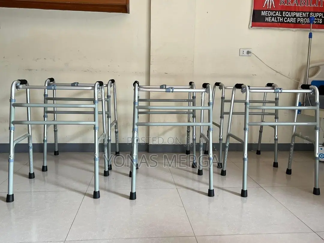 Walker Adult With Wheel_ Adjustable其walker吵ወከር/Walker幽wlaker