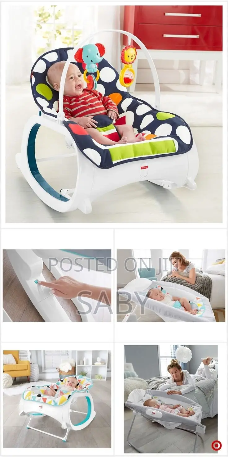 3 in 1 Newborn to Toddler Rocker