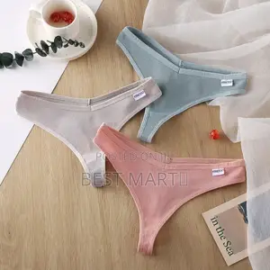 Fine Too 3-in-1 Cotton Thongs