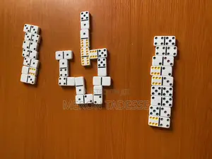 Professional Dominoes Game Double Six Color Dot Set of 28