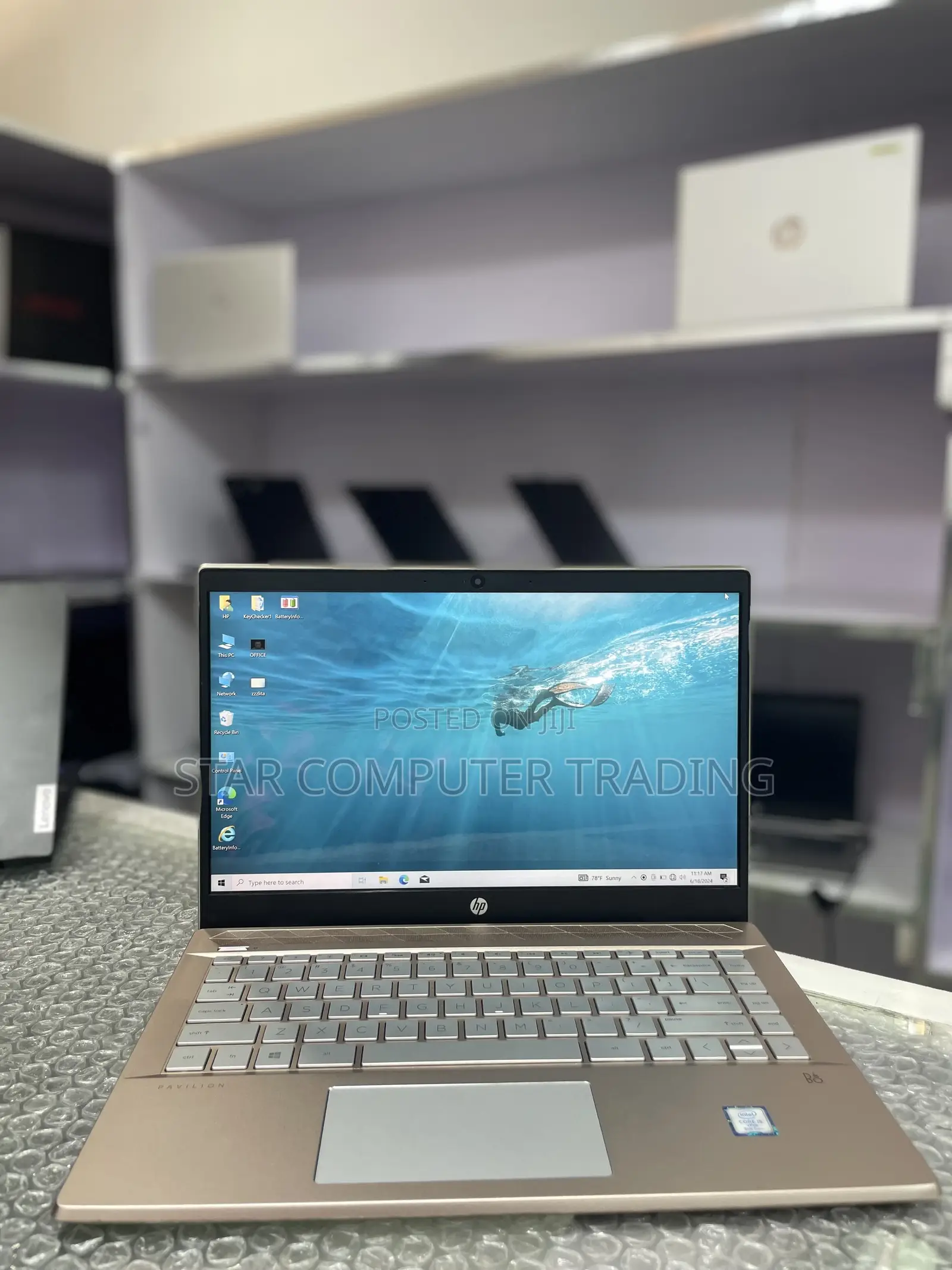 New Laptop HP Pavilion 15 8GB Intel Core I5 HDD+SSD 500GB