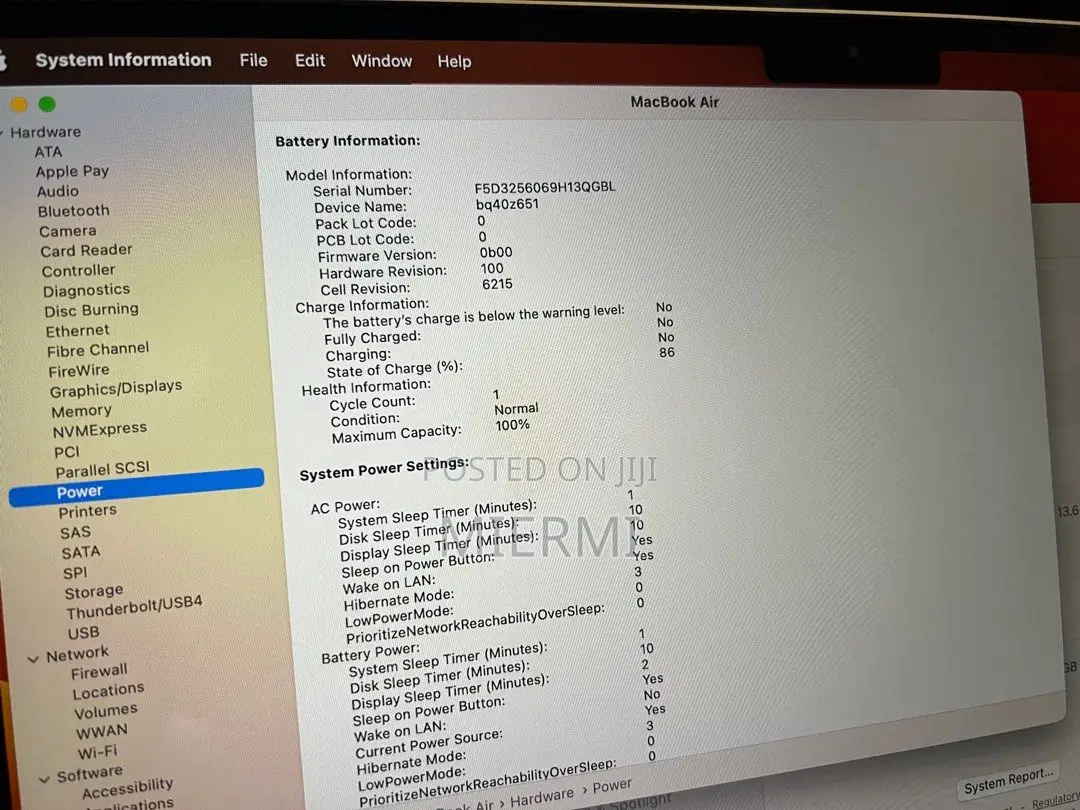 New Laptop Apple MacBook Air 2022 M2 8GB Apple M2 SSHD (Hybrid) 256GB