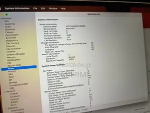 New Laptop Apple MacBook Air 2022 M2 8GB Apple M2 SSHD (Hybrid) 256GB