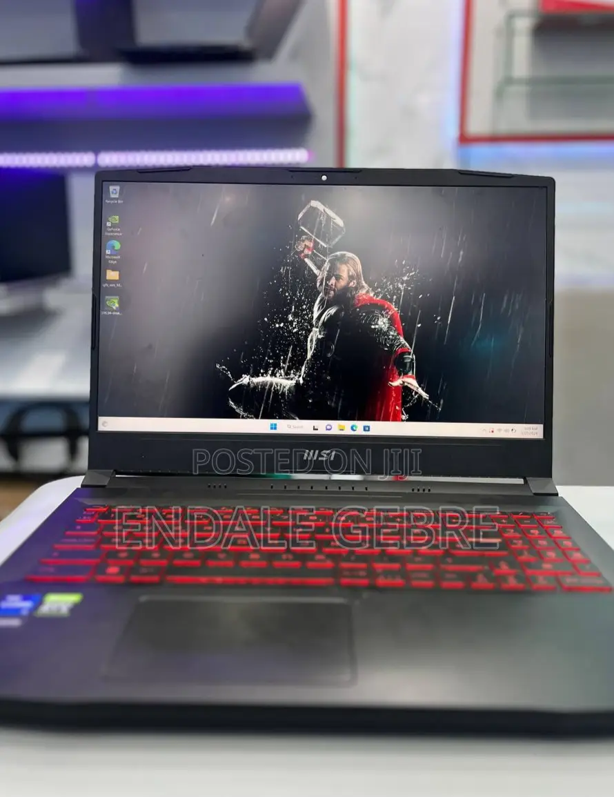 New Laptop MSI Katana GF66 16GB Intel Core I7 SSD 1T