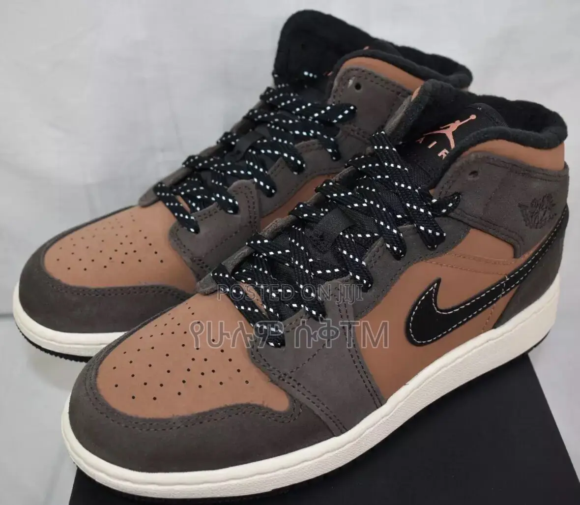 Original Air Jordan 1 Se Hi ‘Dark Chocolate’ Shoes