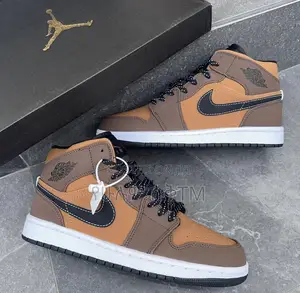 Original Air Jordan 1 Se Hi ‘Dark Chocolate’ Shoes