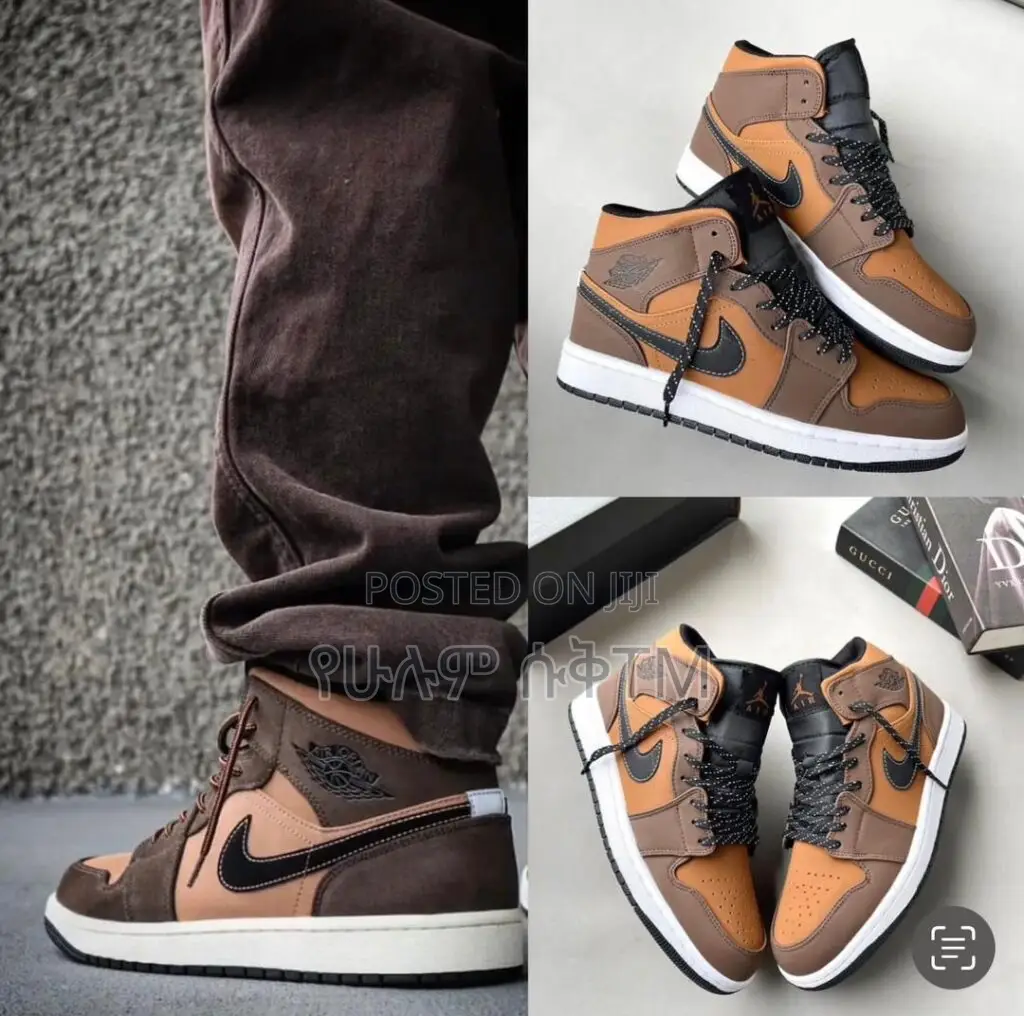 Original Air Jordan 1 Se Hi ‘Dark Chocolate’ Shoes