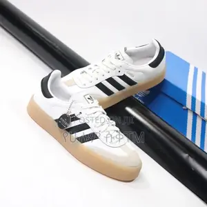 Photo - Original Adidas Samba Cloud White Gum Sole Shoes