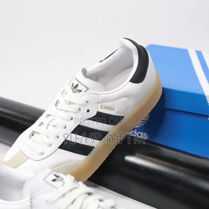 Original Adidas Samba Cloud White Gum Sole Shoes