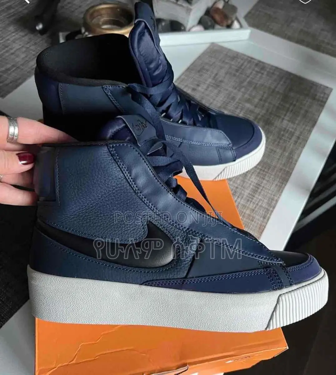 Original Nike Blazer Mid Victory Obsidian Shoes