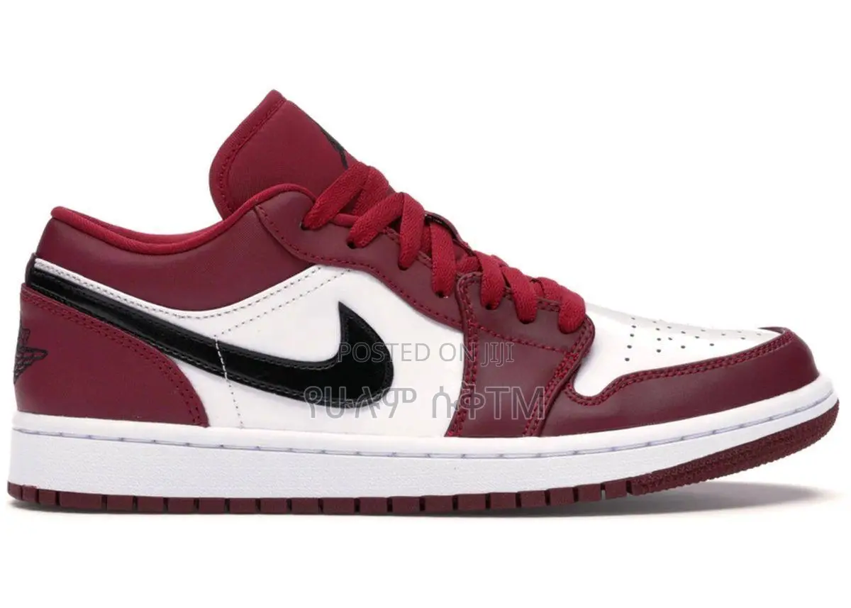 Original Air Jordan 1 Low ‘Nobel Red’ Shoes