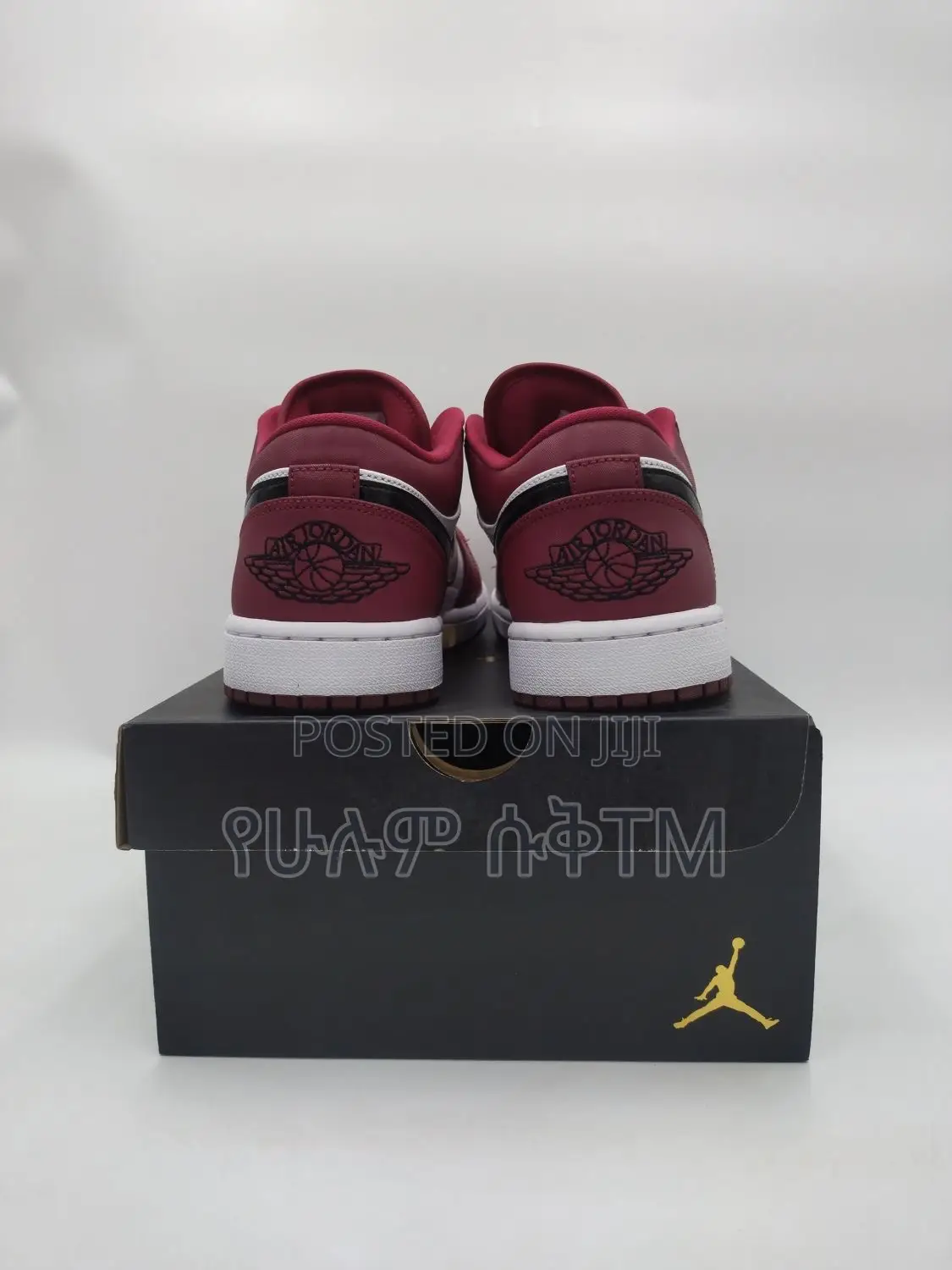 Original Air Jordan 1 Low ‘Nobel Red’ Shoes
