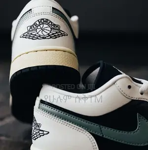 Original Nike Air Jordan 1 Low ‘Jade Smoke’ Shoes