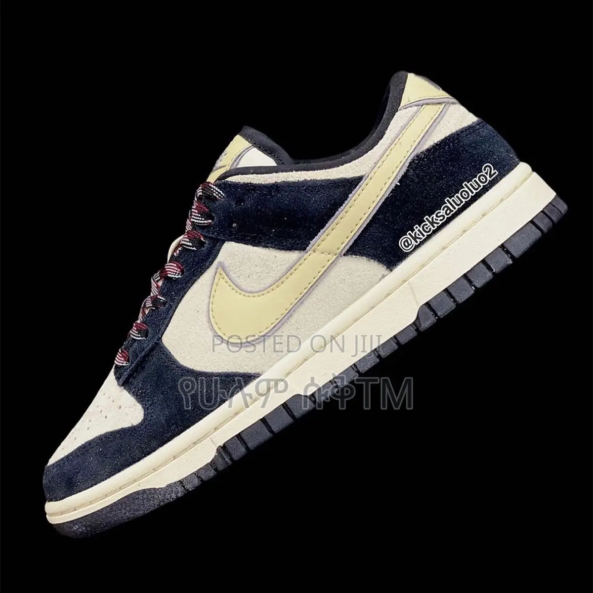Original Nike Dunk Low “Lx Black Team Gold” Shoes