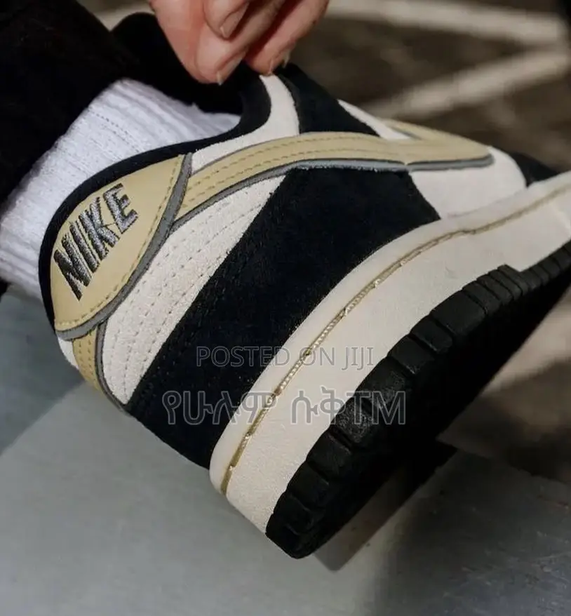 Original Nike Dunk Low “Lx Black Team Gold” Shoes