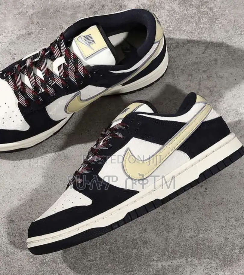 Original Nike Dunk Low “Lx Black Team Gold” Shoes