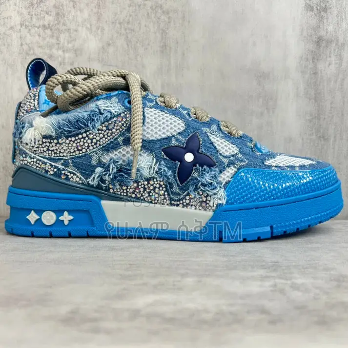 Original Louis Vuitton LV ’1854’ Blue Shoes