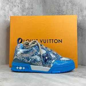 Original Louis Vuitton LV ’1854’ Blue Shoes