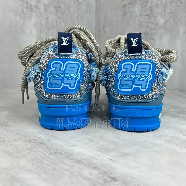 Original Louis Vuitton LV ’1854’ Blue Shoes