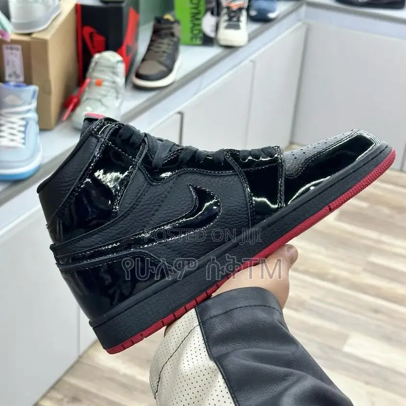 Original Air Jordan 1 Space Jam High Red Shoes