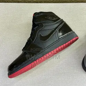 Original Air Jordan 1 Space Jam High Red Shoes