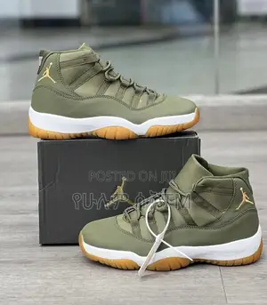 Original Air Jordan 11 Retro ‘Army Green’ Shoes