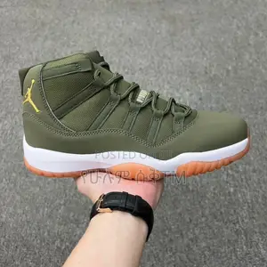 Original Air Jordan 11 Retro ‘Army Green’ Shoes