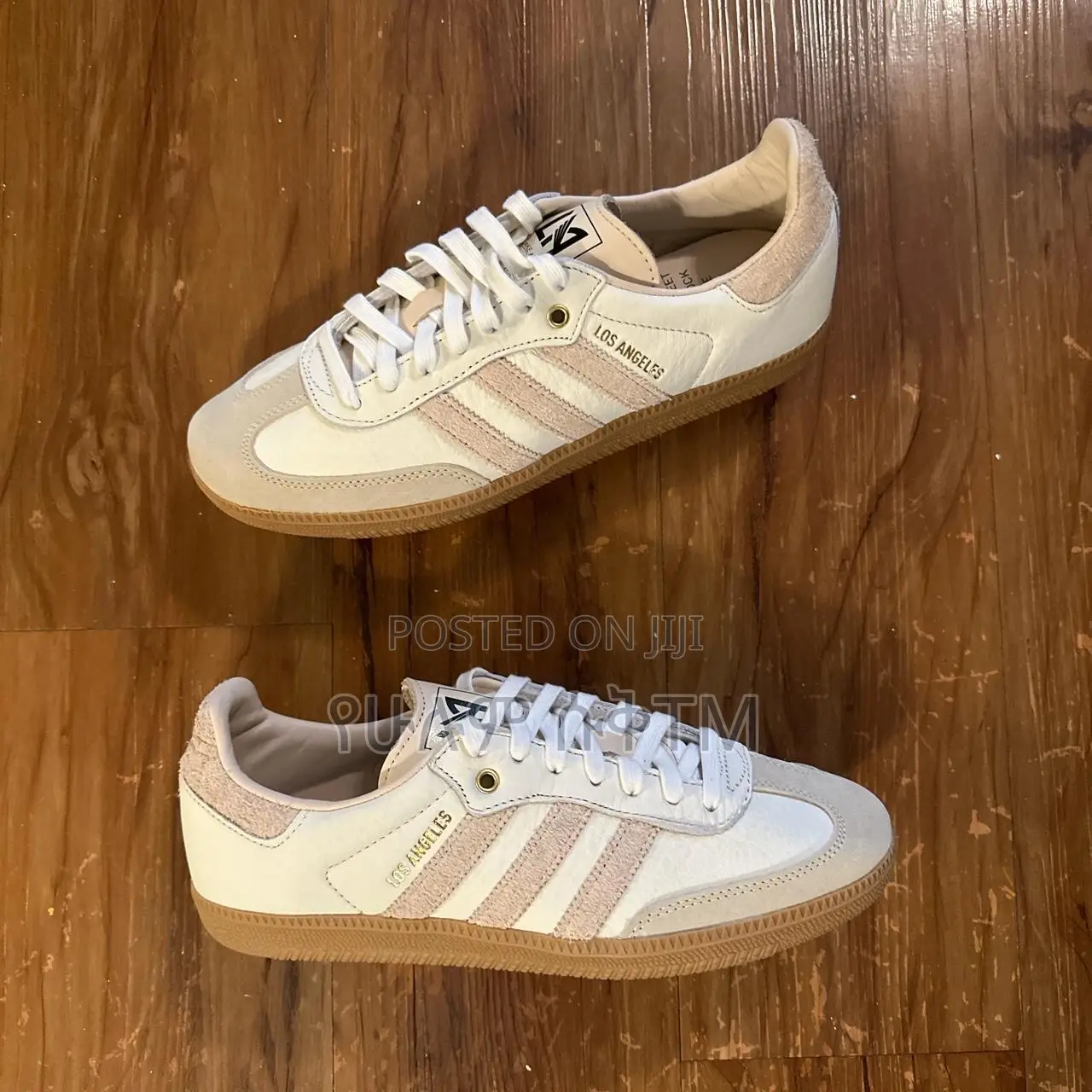Original Adidas Samba Cloud White Beige Shoes