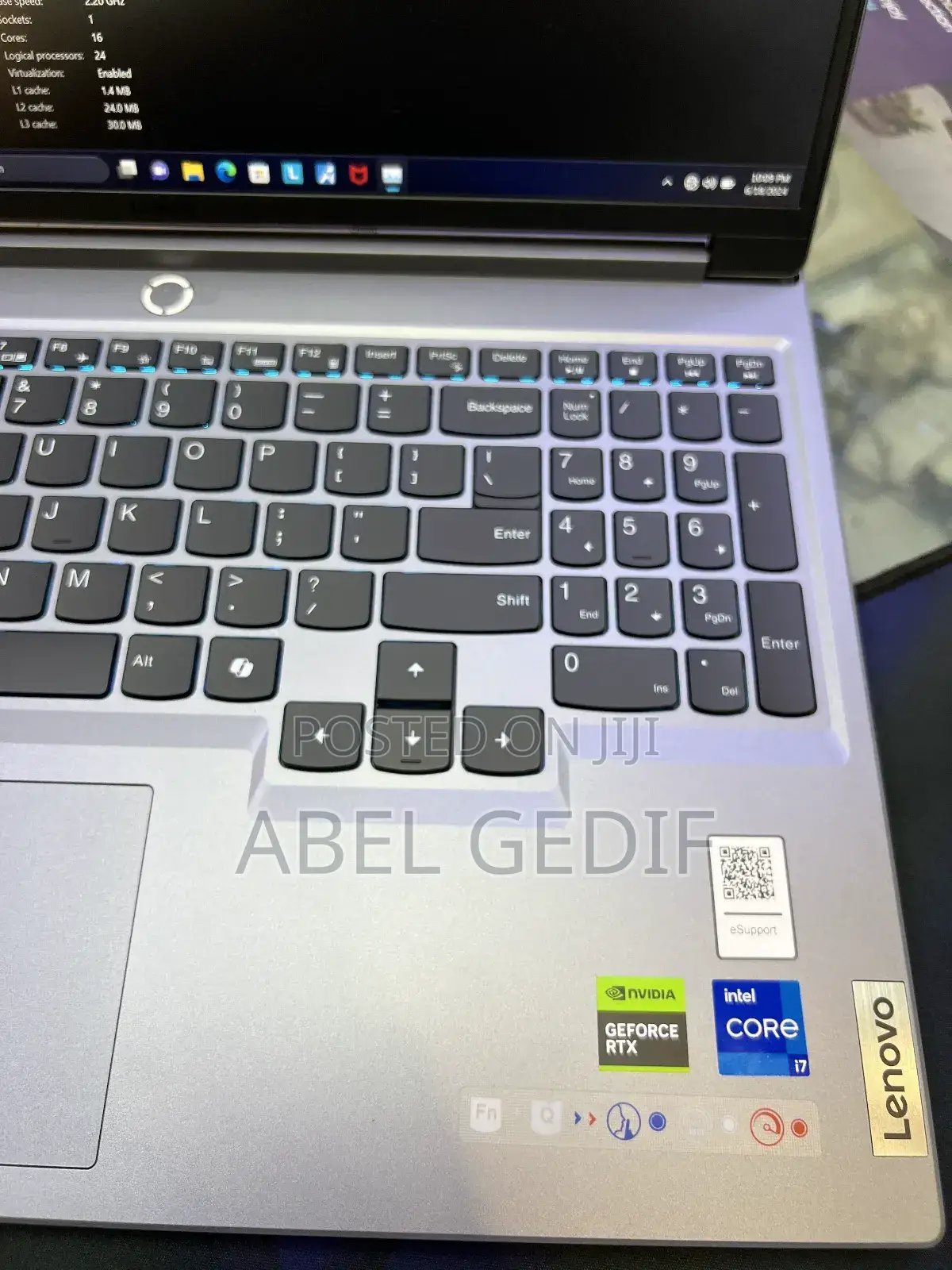 New Laptop Lenovo Legion 5 16GB Intel Core I7 SSD 1T