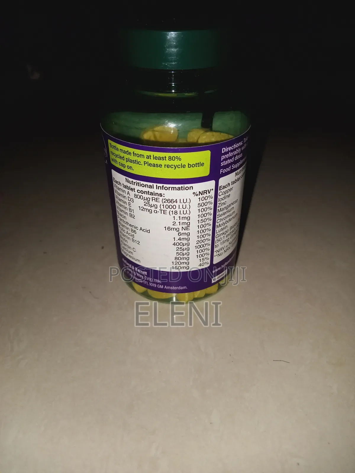 H B Multivitamin and Minerals