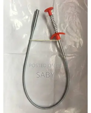 Photo - Long Sewer Cleaning Wire Spring