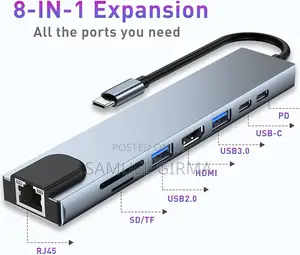 Photo - √8in1 USB C Hub Adapter