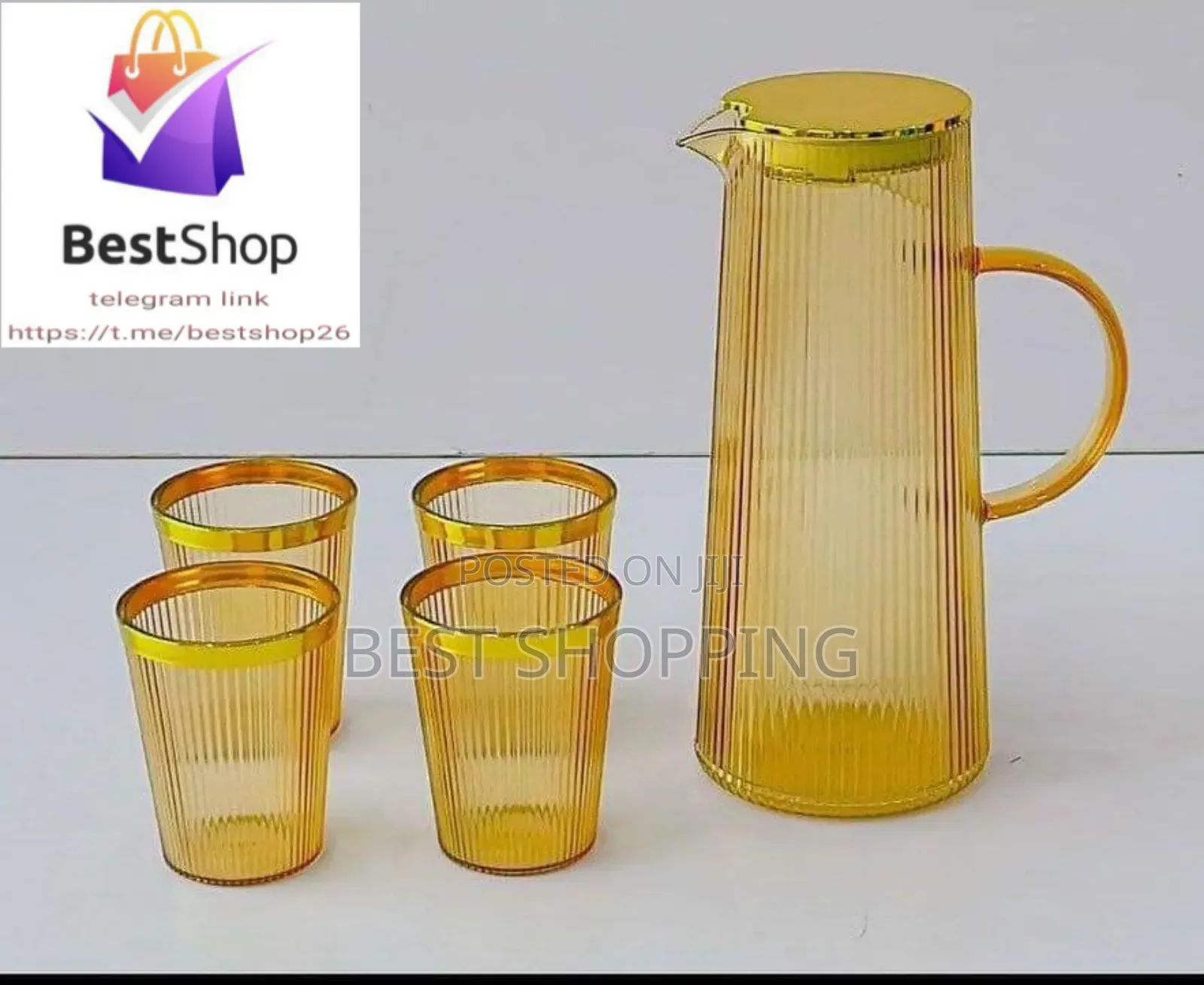 Acrylic Water Kettel አክሪሊክ የተሰራ የውሃ መጠጫ