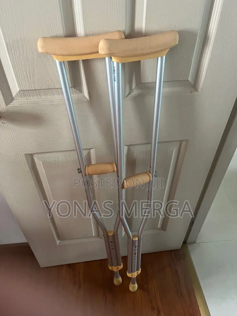 Crutches訂cranch埠elbow Crutch (1pc)Anti-Slip Walking Aid/ክራንች