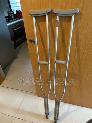 Photo - Medical Crutches##Cranch$$Crunch%%Kranch ክራንች//Crutches)(