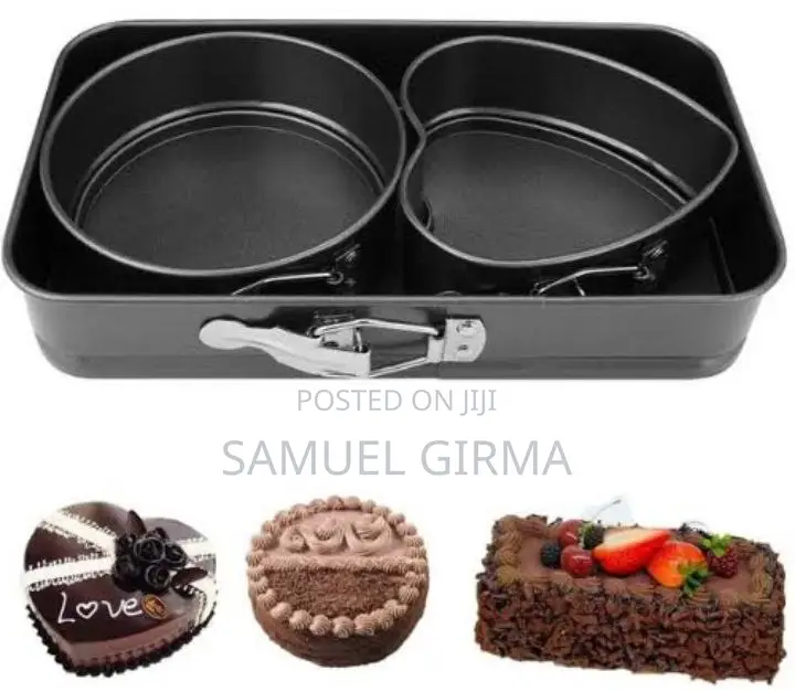 √Mini 3pcs Non Stick Cake Mould