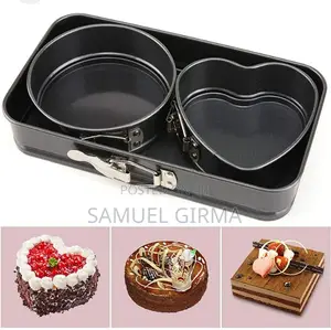 √Mini 3pcs Non Stick Cake Mould