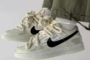 Original Nike Sb Dunk Low Double-Lace Shoes