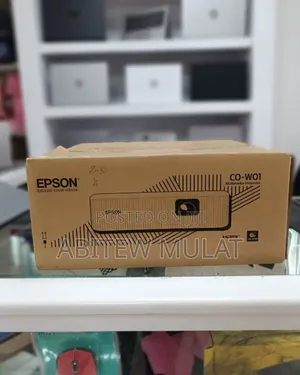 Brand New Epson Projector CO-W01 With Cartoon Epson