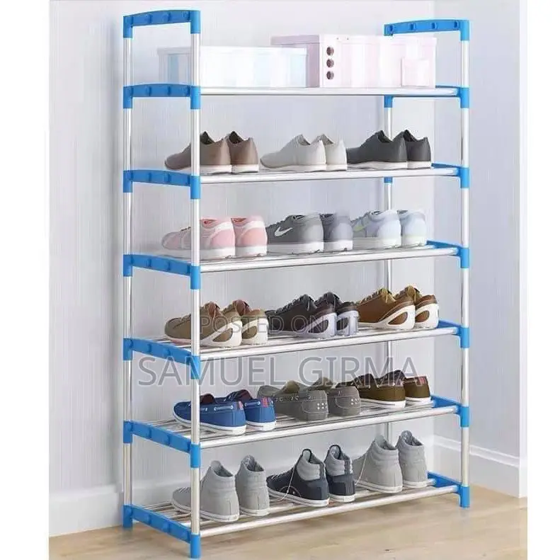 √6 Layer Shoe Rack Is A Trending Simple 6 Layer Shoe Rack