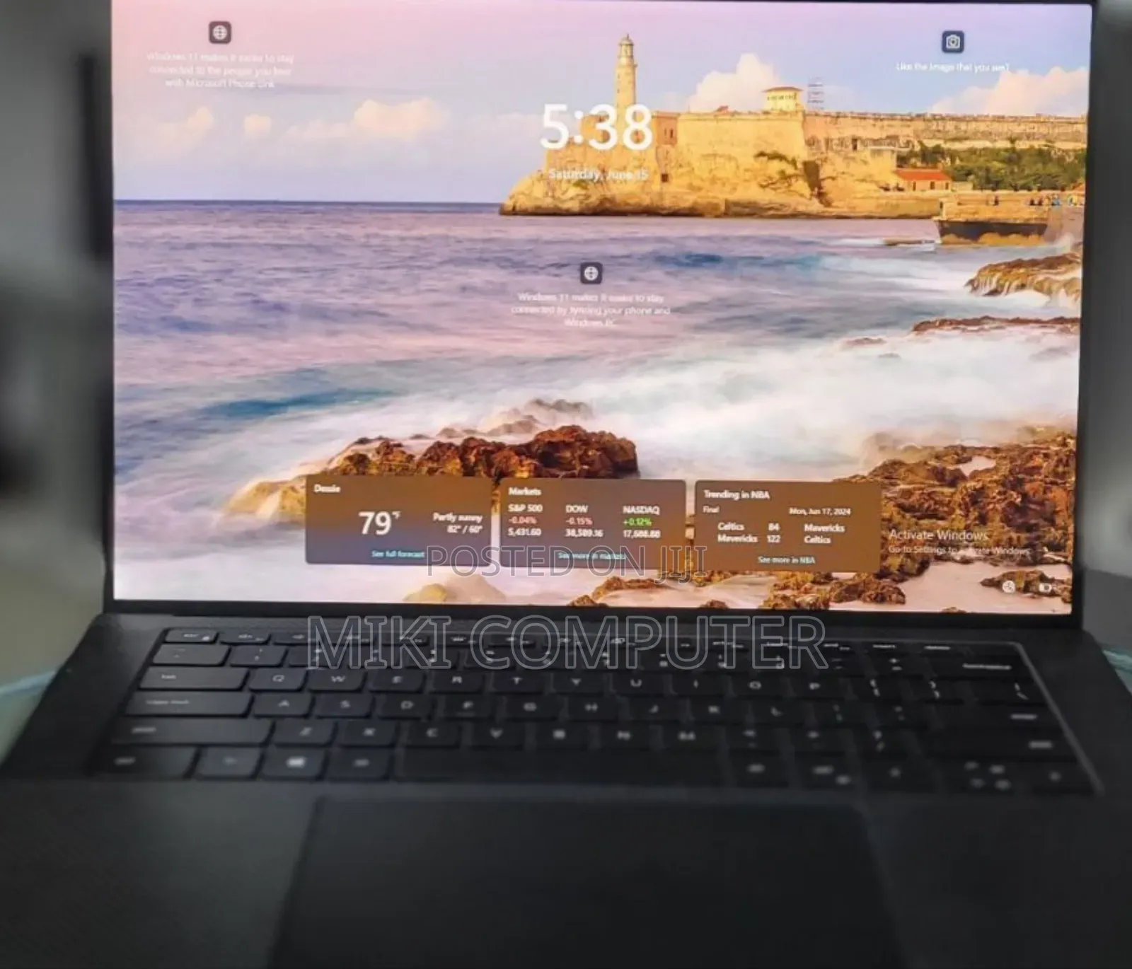 New Laptop Dell XPS 15 16GB Intel Core I7 SSD 512GB