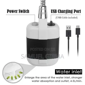 Photo - √Portable Outdoor Shower Pump