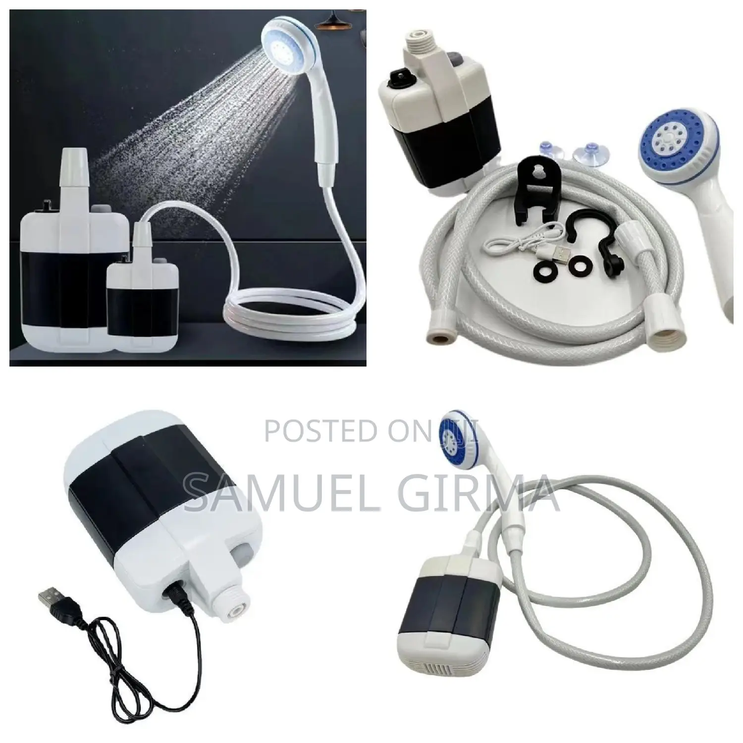 √ Portable Outdoor Shower Pump