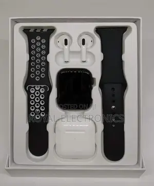 Series 8 Smart Watch + Bluetooth Earphone + Two Straps
