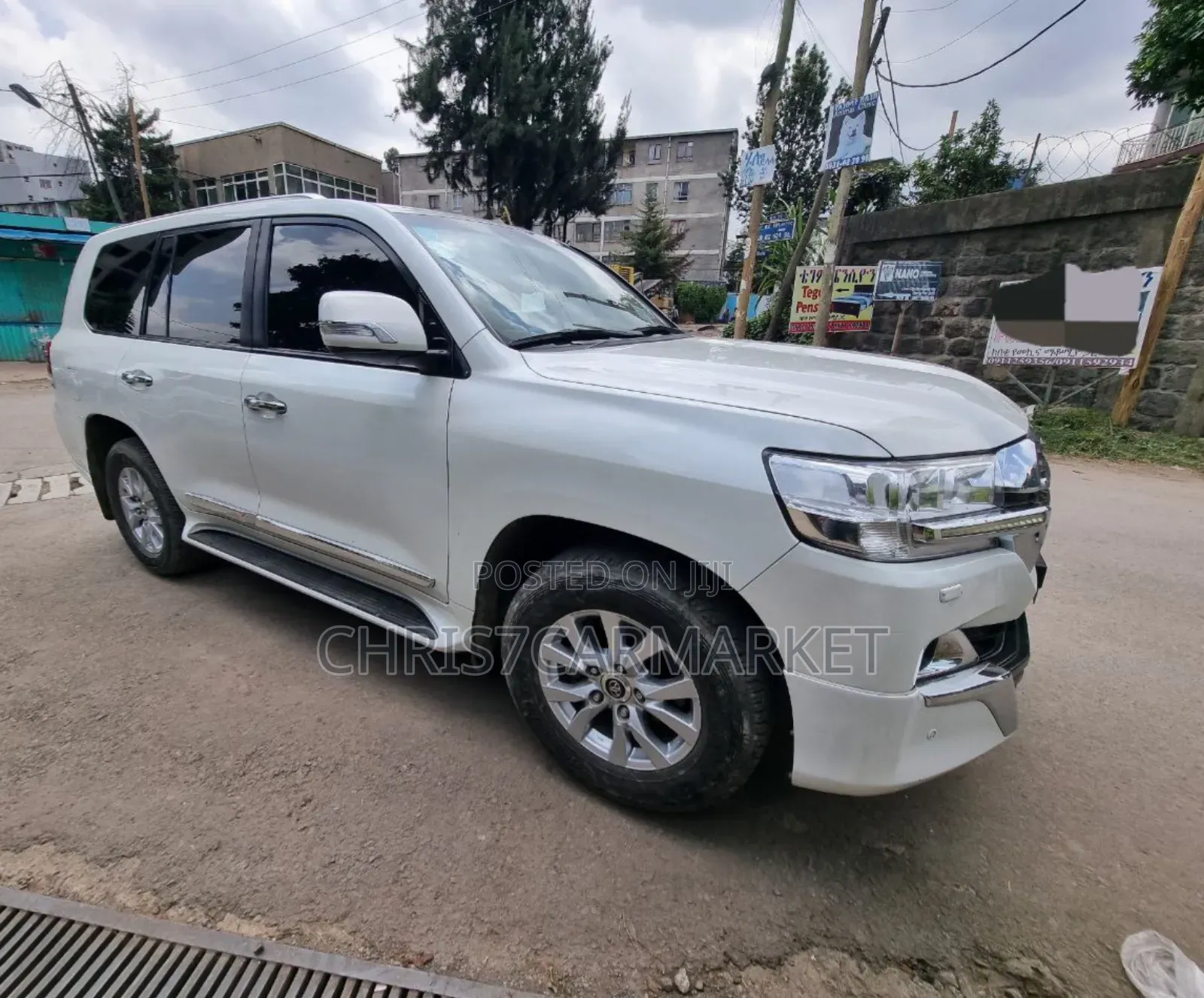 Toyota Land Cruiser 4.5 V8 GXR 2020 White