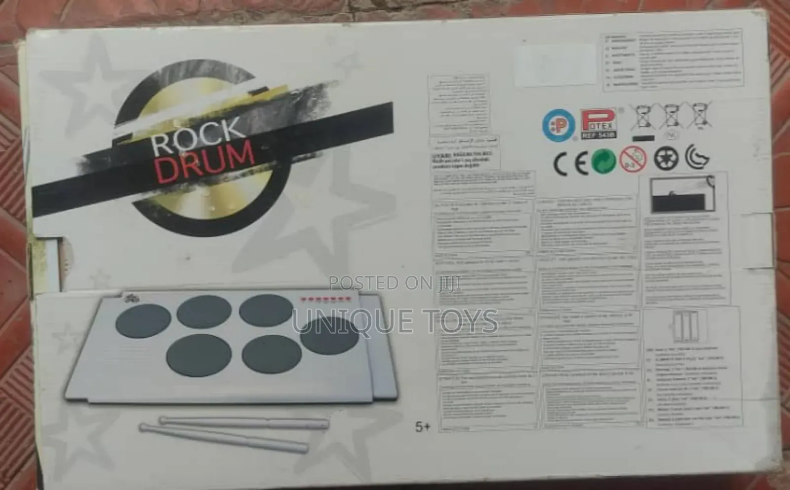 Electronic Tabletop Rock Drum Musical Kit