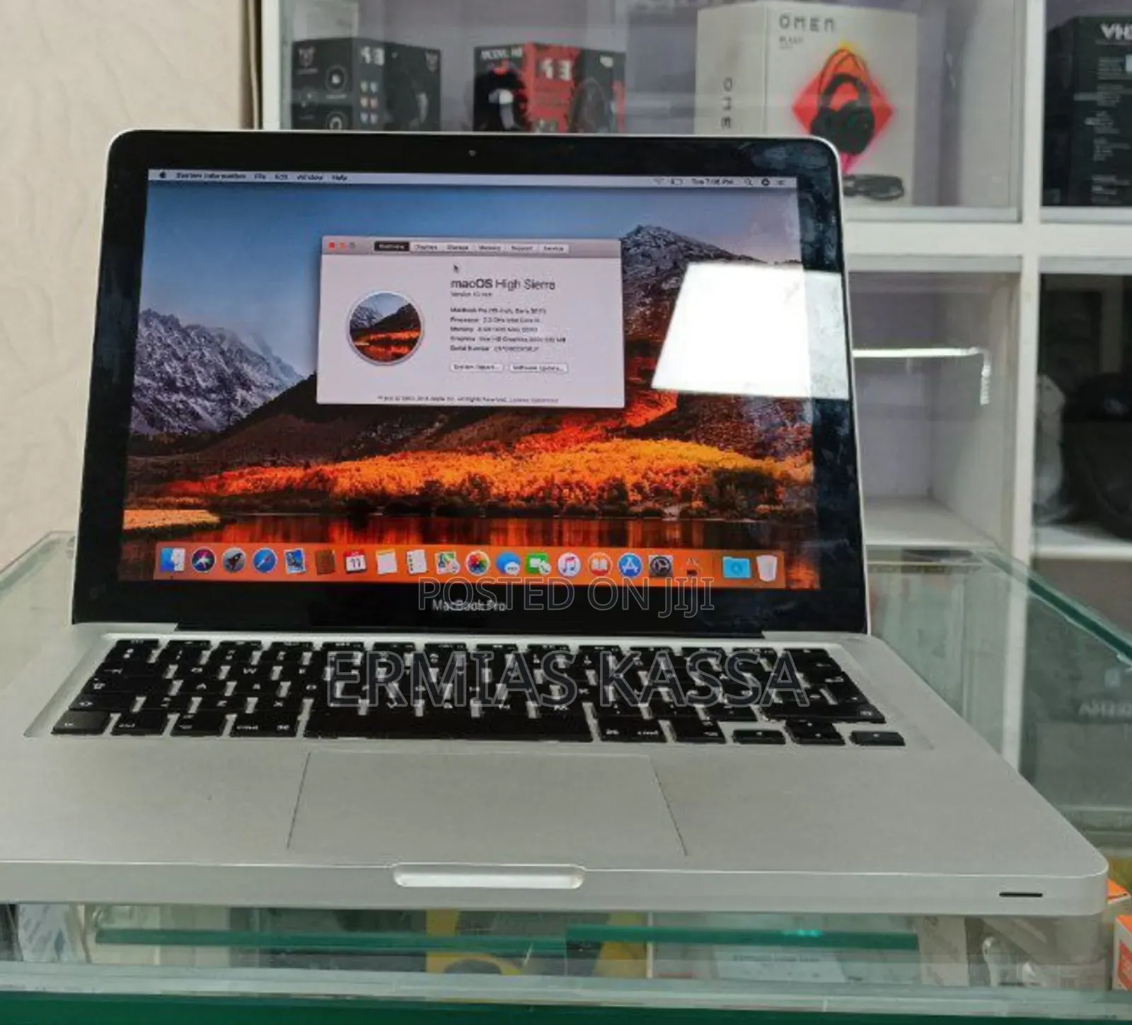 Laptop Apple MacBook Pro 2011 8GB Intel Core I5 SSD 500GB
