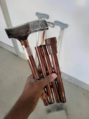 Photo - ከዘራ FC Premium Imported Folding Walking Stick-Comfort Handle